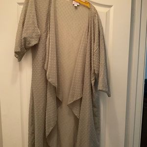 Shirley medium sage green sheer